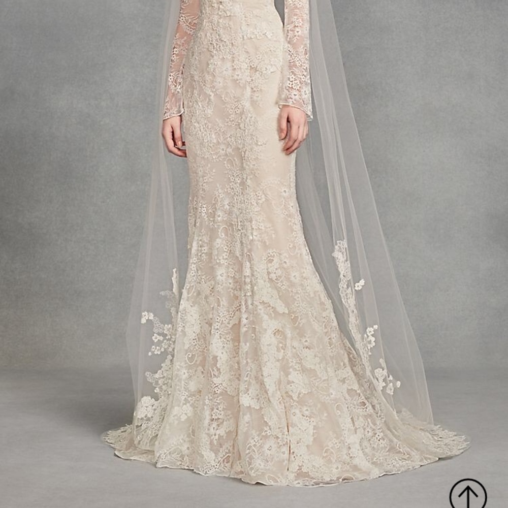 Chapel length veil